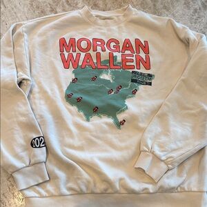 Morgan Wallen Crewneck Sweater - Cream
